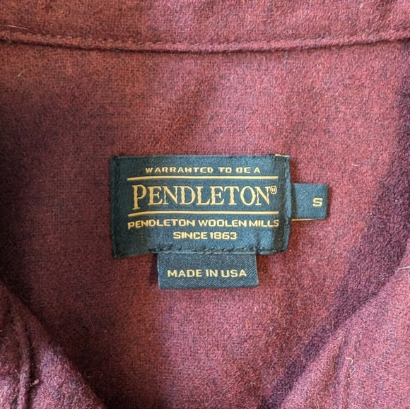 Pendleton wool button down shirt - Picture 2 of 3